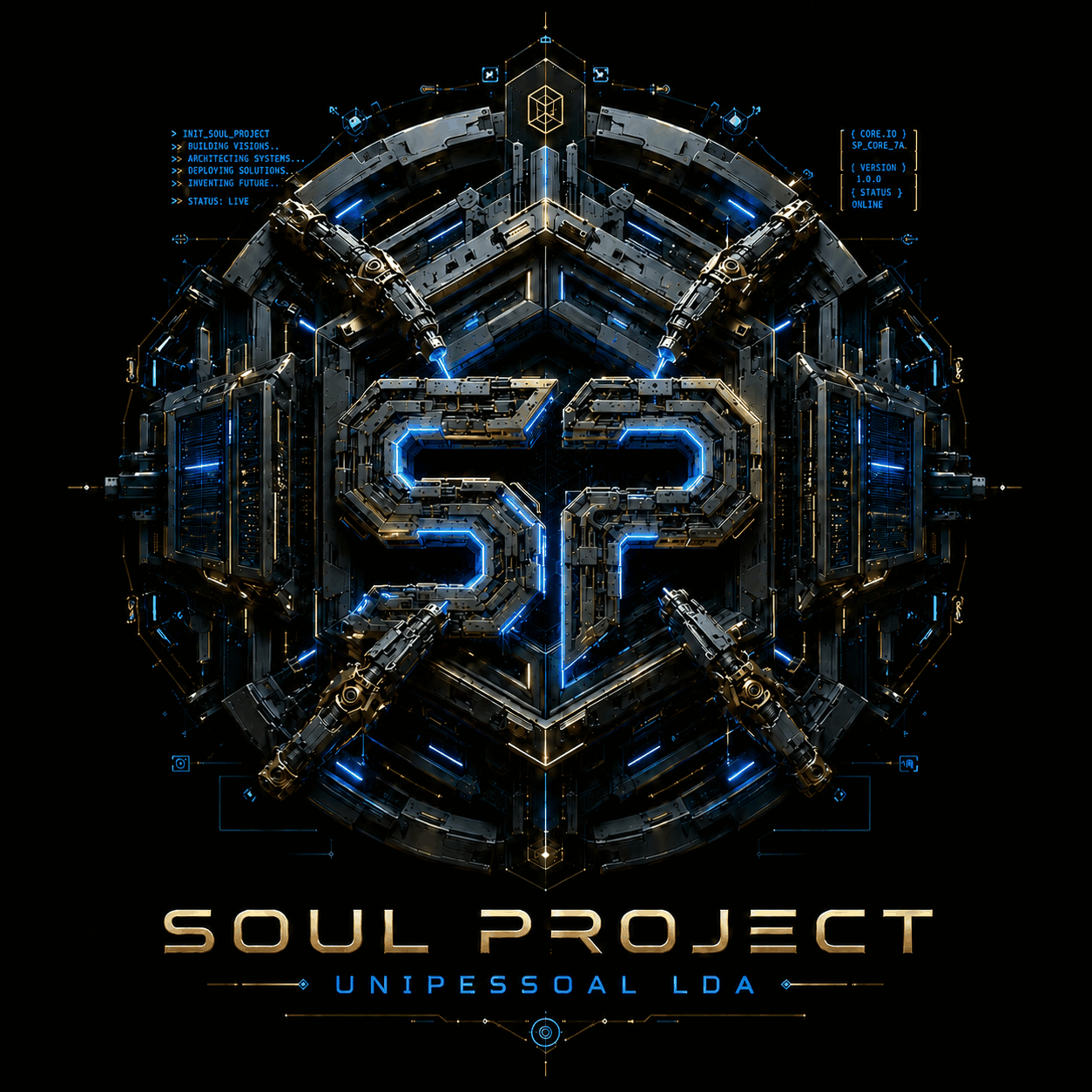 Emblema animado da Soul Project
